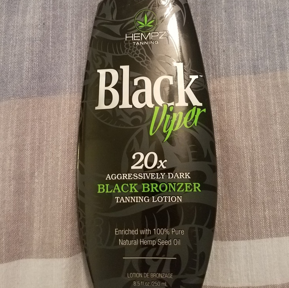 Indoor tanning lotion